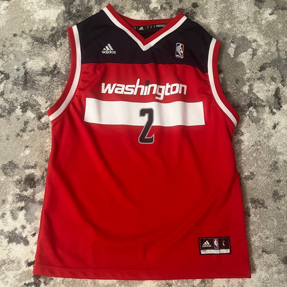 Wizards Basketball Jersey John Wall #2, size youth Large